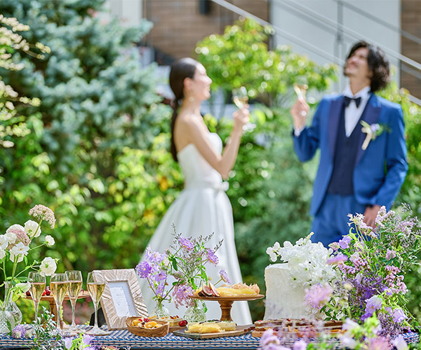 披露宴会場 ガーデン